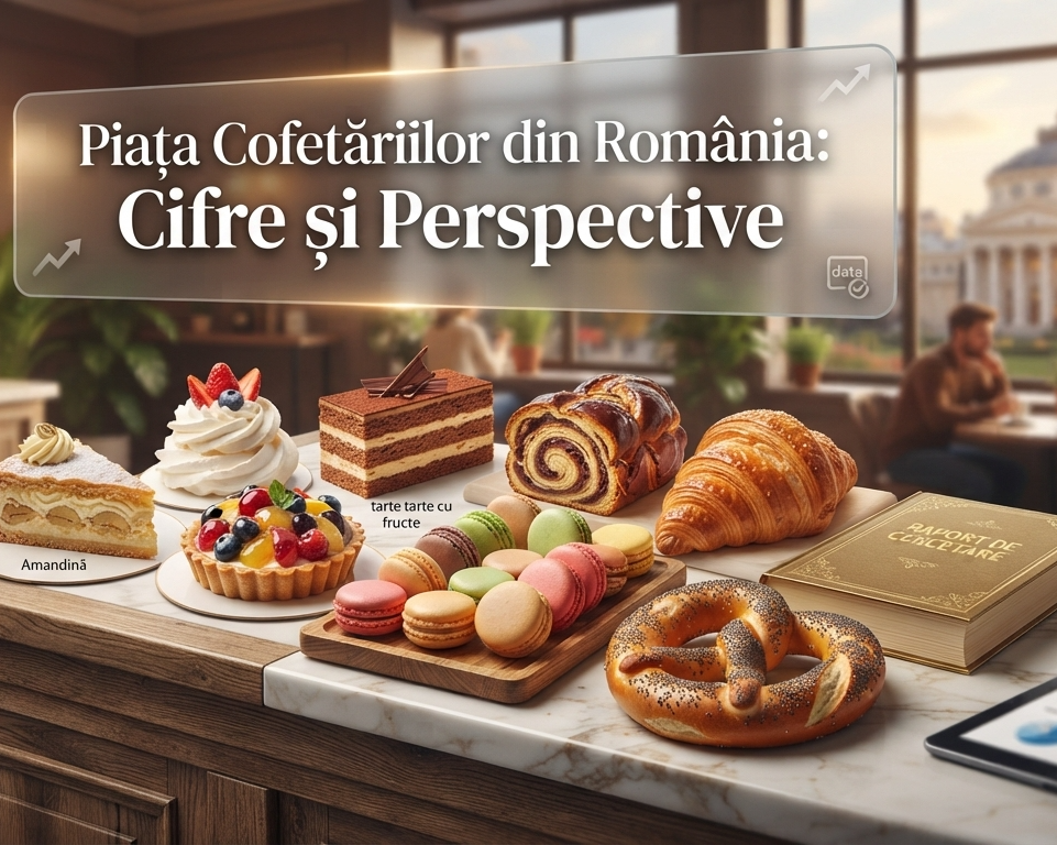 Piața Cofetăriilor din România: Cifre și Perspective